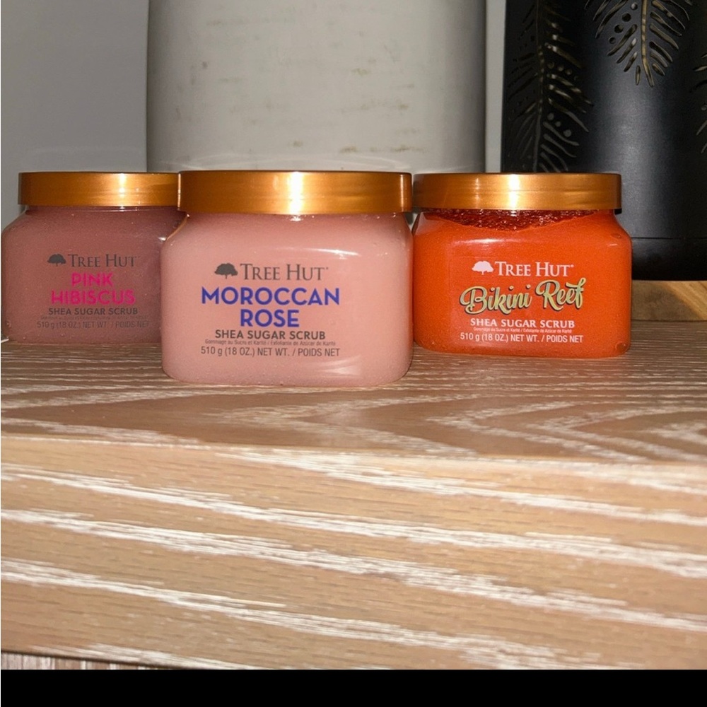 Moroccan Rose Shea Sugar Scrub - Pink